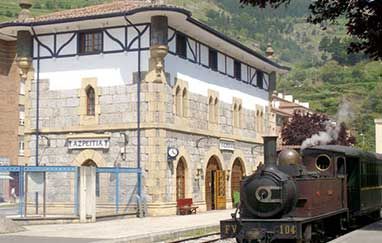 museo del tren en azpeitia