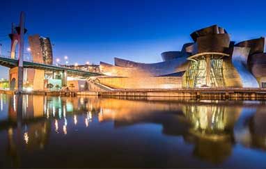 bilbao, museo desde la ria